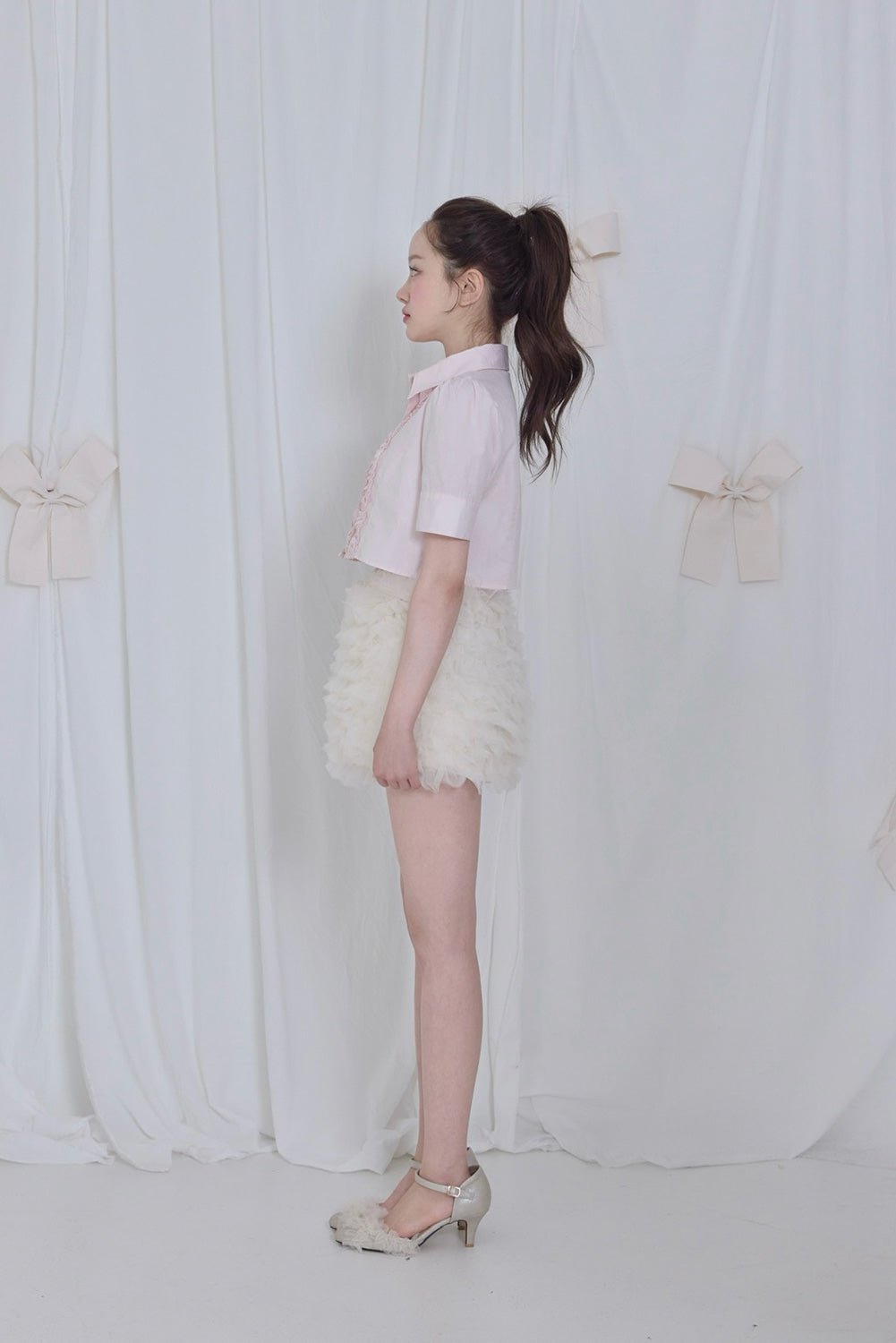 Ballerina couture mini skirt