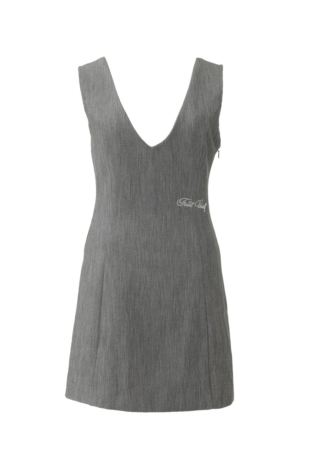 classy line jumper skirt