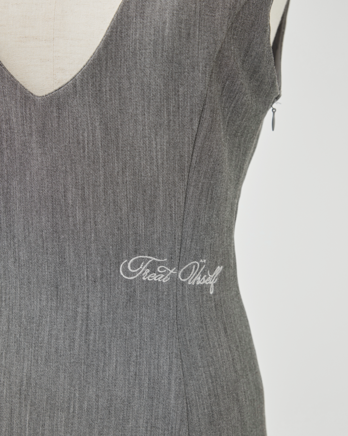 classy line jumper skirt