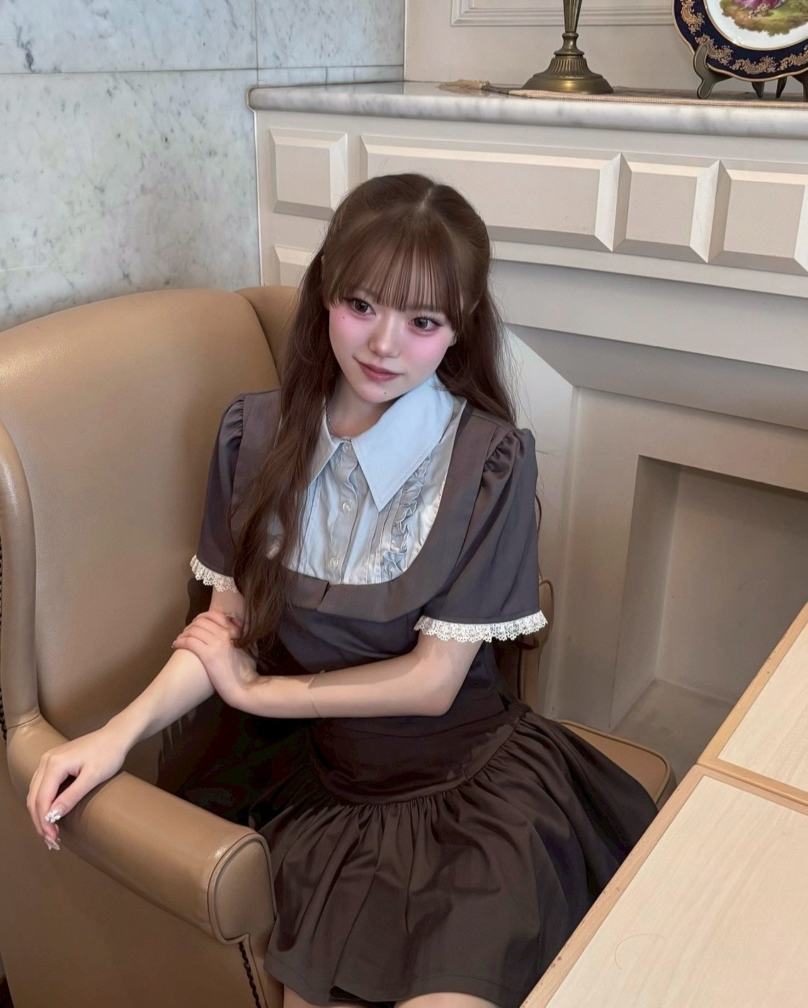 Pâtissier Docking Frill Shirt – Treat Ürself