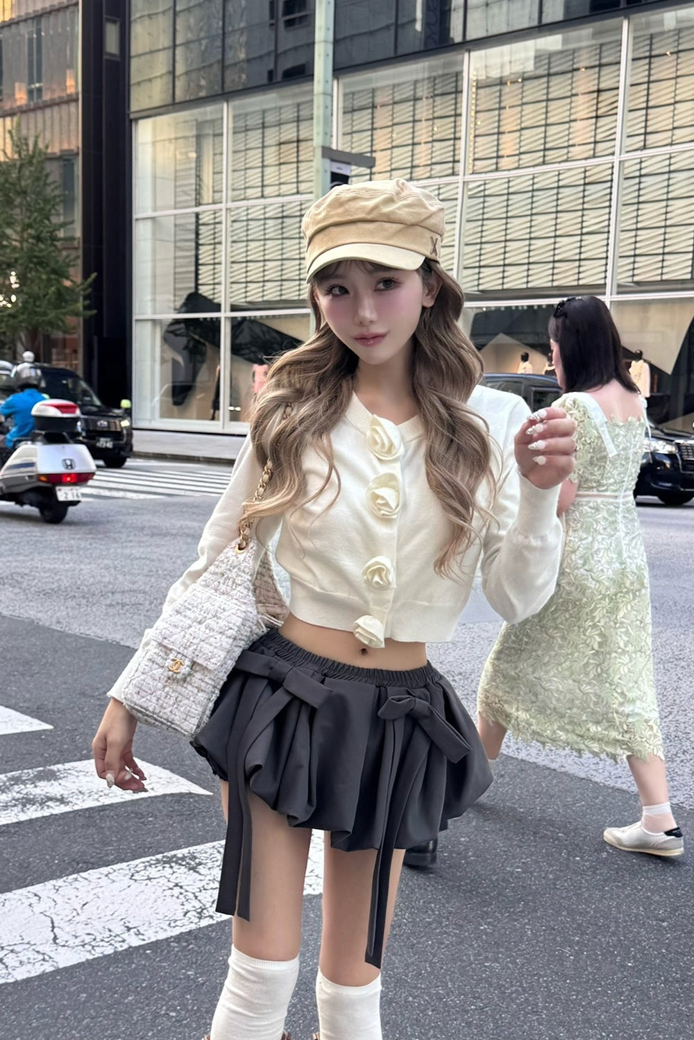 ribbon balloon mini skirt