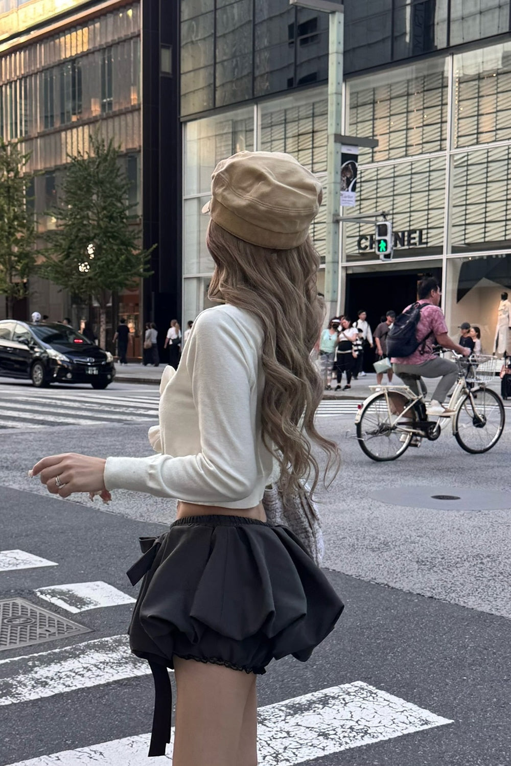 ribbon balloon mini skirt