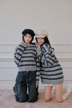 Preppie border knit