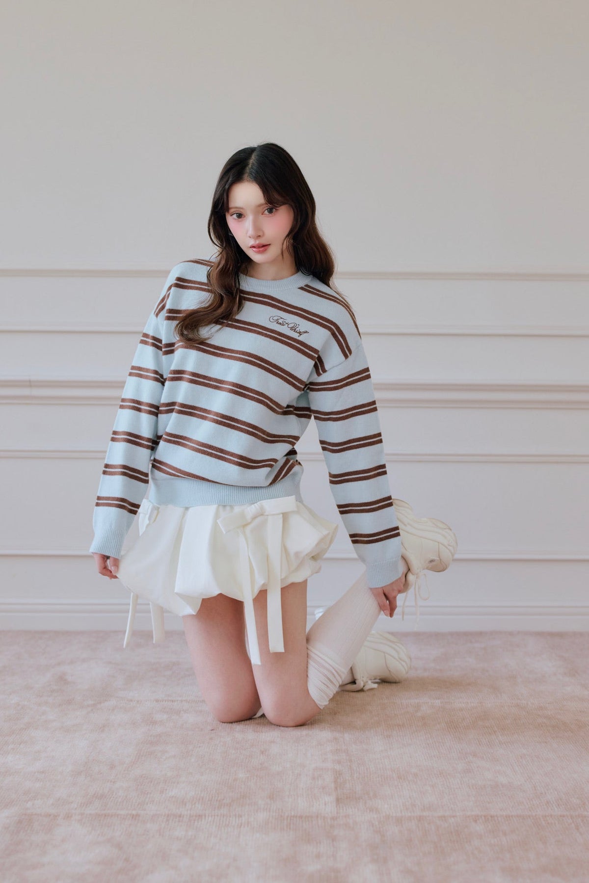 ribbon balloon mini skirt