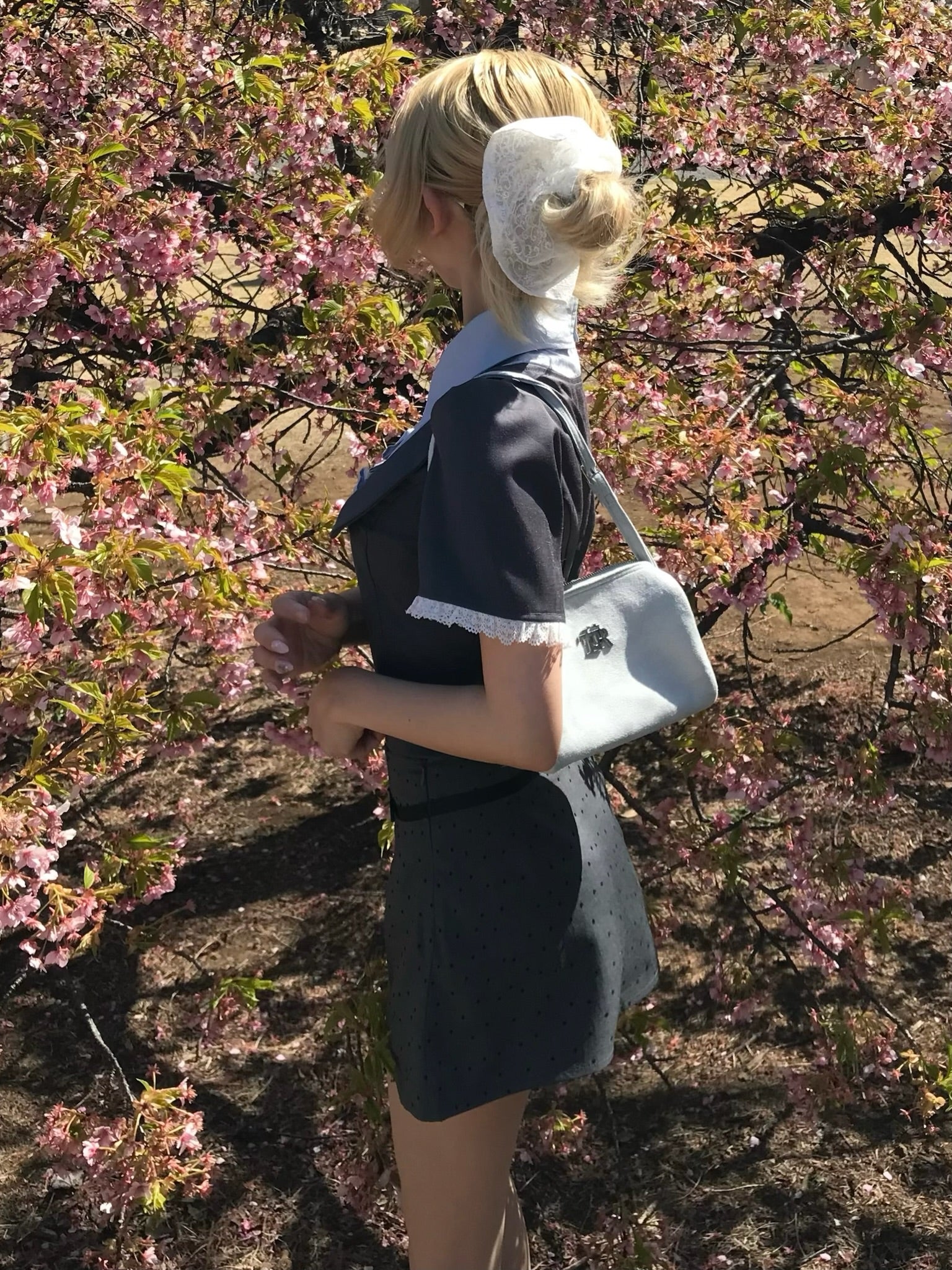 Treat Ürself suède mini bag