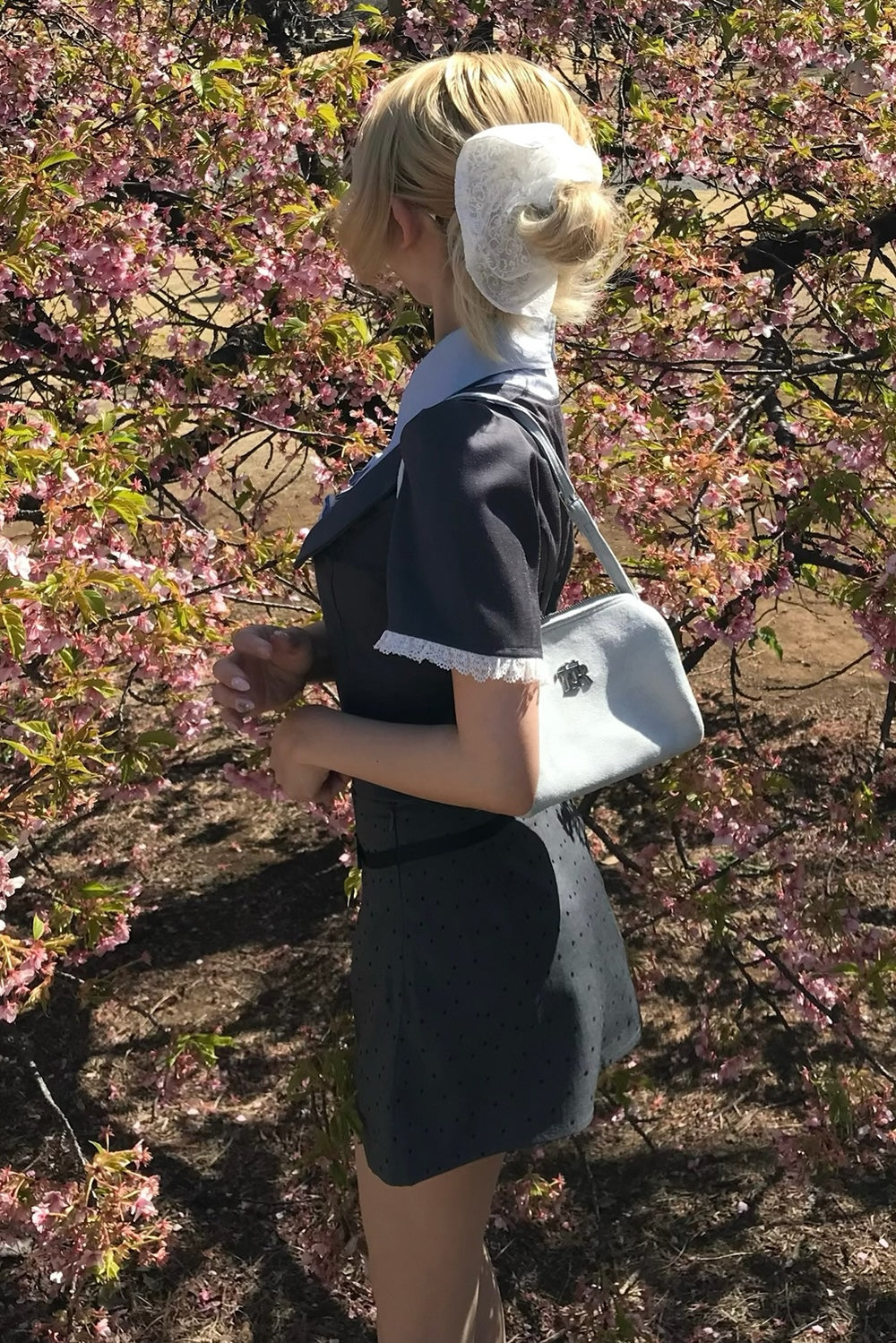 Treat Ürself suède mini bag