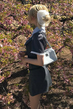 Treat Ürself suède mini bag
