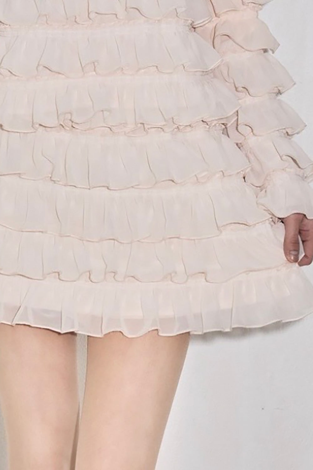 sweet pea chiffon frill skirt