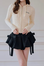 ribbon balloon mini skirt