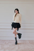 ribbon balloon mini skirt