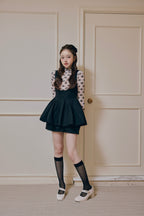 pâtissier peplum salopette