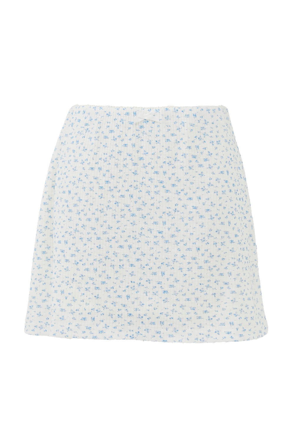 Garden cotton ribbon mini skirt