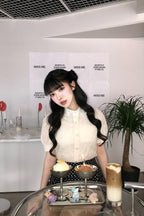 étoile flower lace blouse