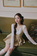 pâtissier peplum salopette