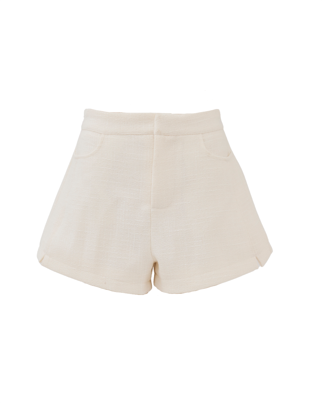 Daisy puff sleeve tweed tops