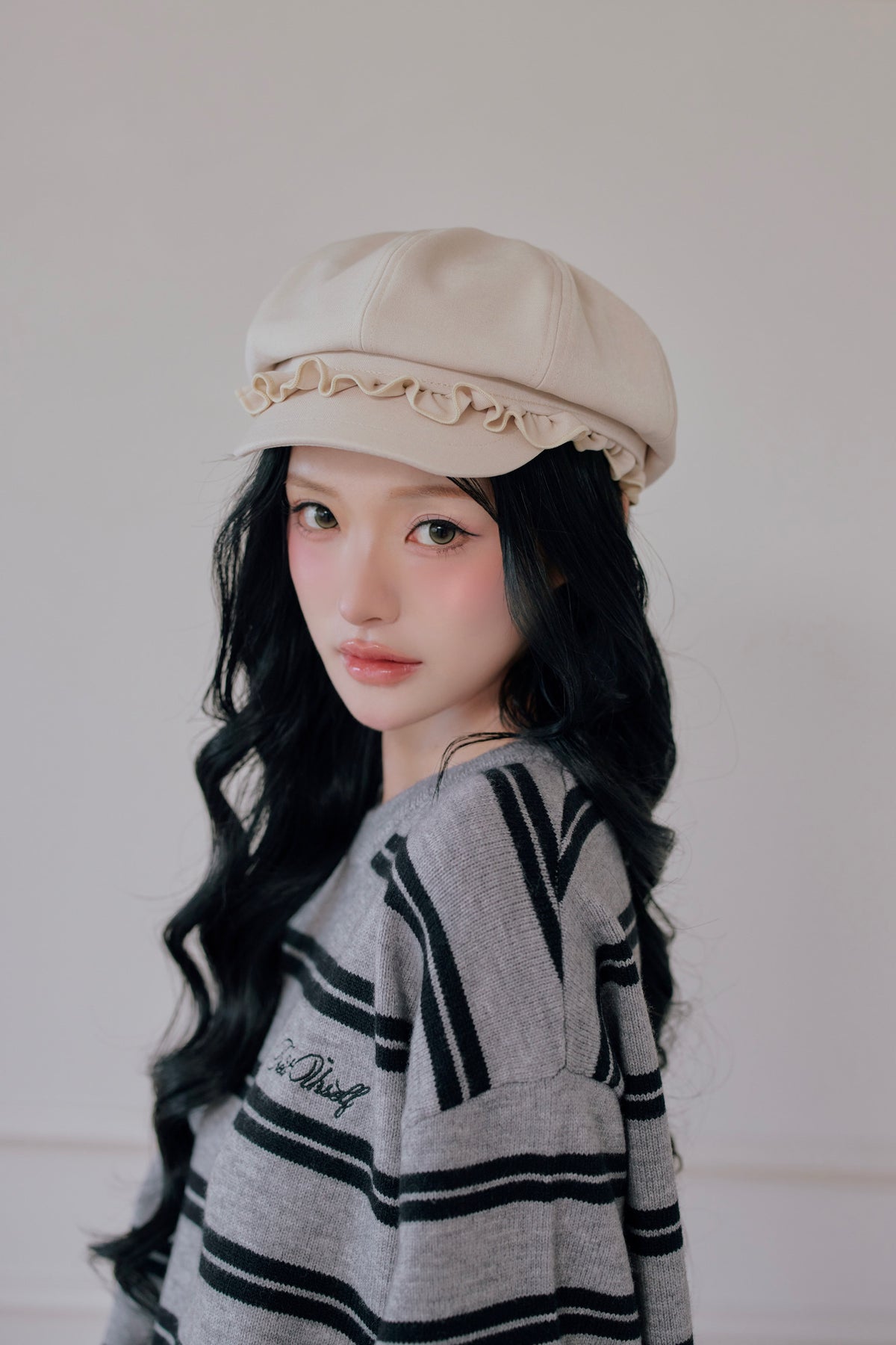 Baby frill casquette