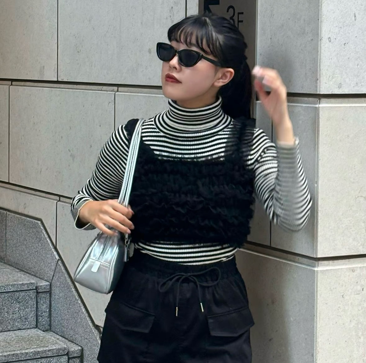 Treat Ürself turtle neck knit