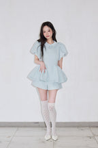Daisy tweed short pants