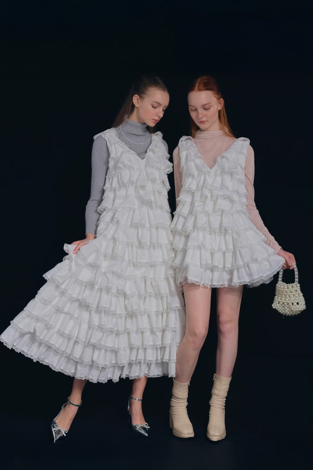 angel wing mini dress(white) – Treat Ürself