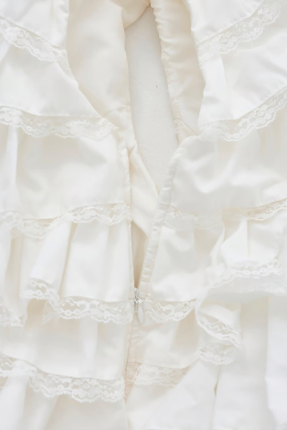 angel wing long dress(white)
