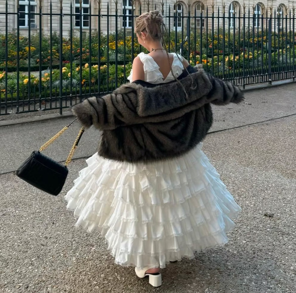 【5月中旬〜下旬】angel wing long dress(white)