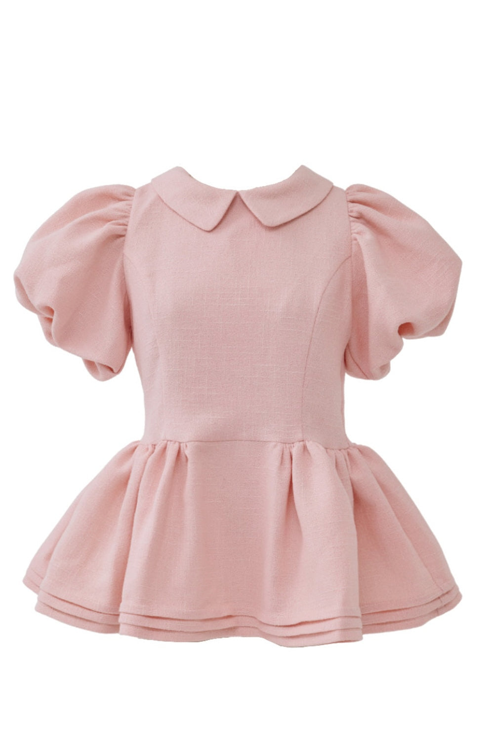 Daisy puff sleeve tweed tops – Treat Ürself
