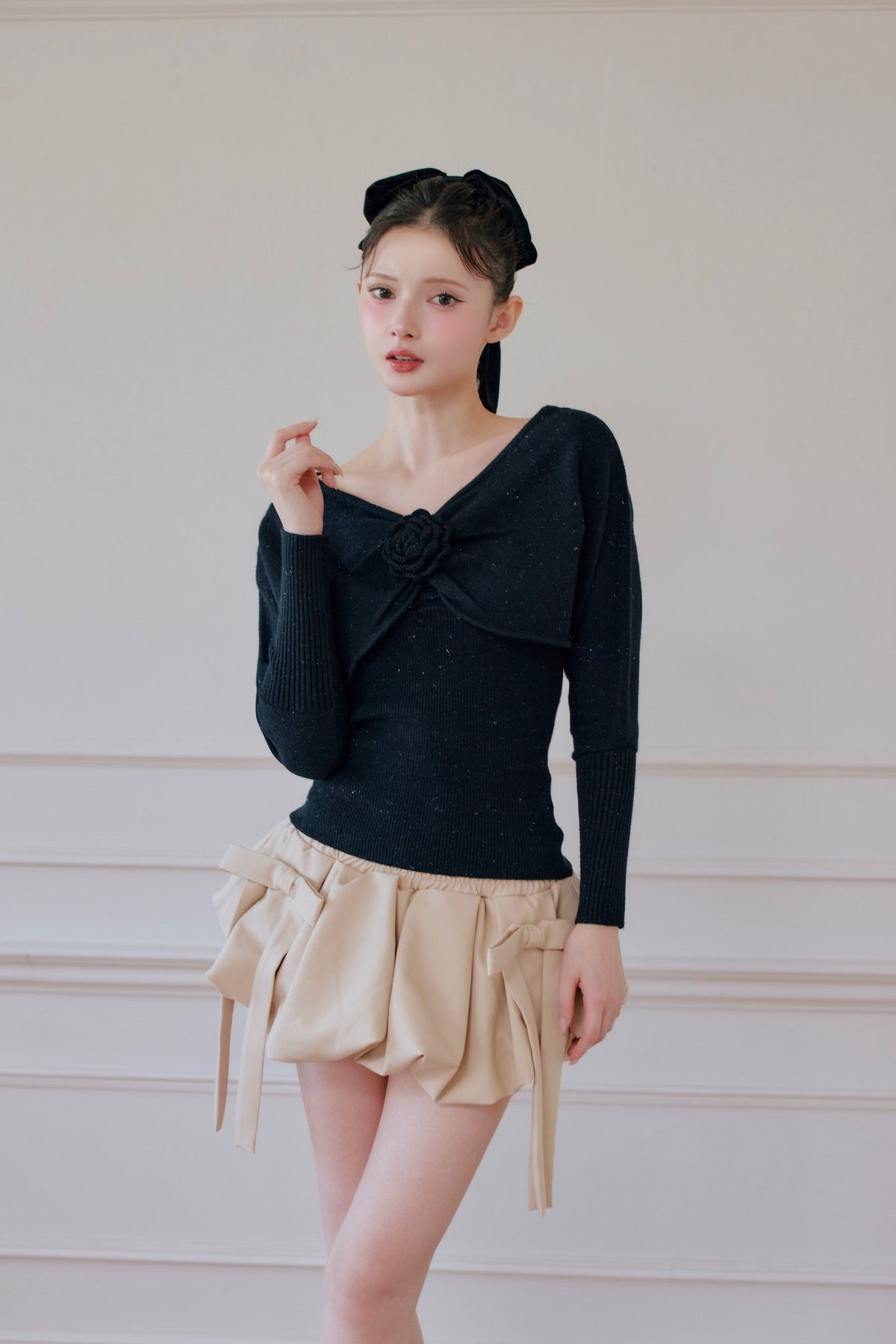 ribbon balloon mini skirt