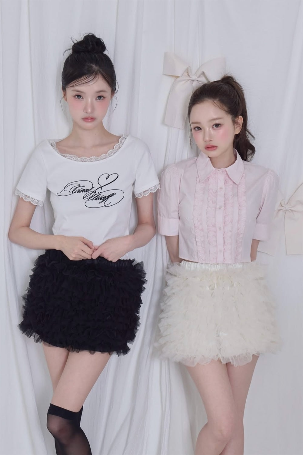 Ballerina couture mini skirt