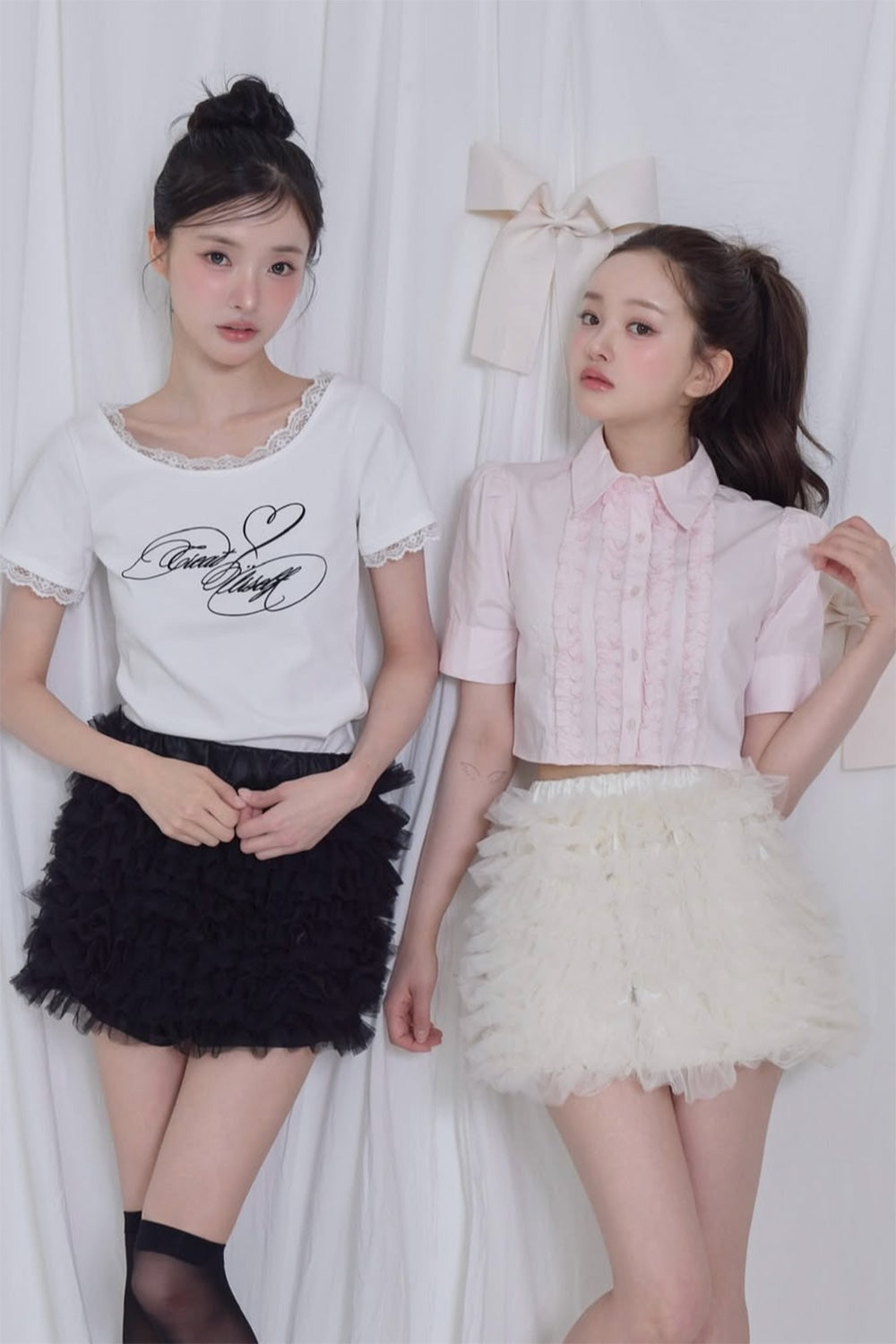 Ballerina couture mini skirt