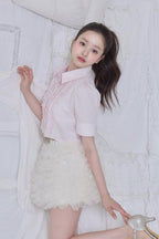 Ballerina couture mini skirt