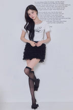Ballerina couture mini skirt
