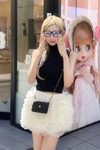 Ballerina couture mini skirt