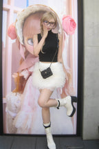 Ballerina couture mini skirt