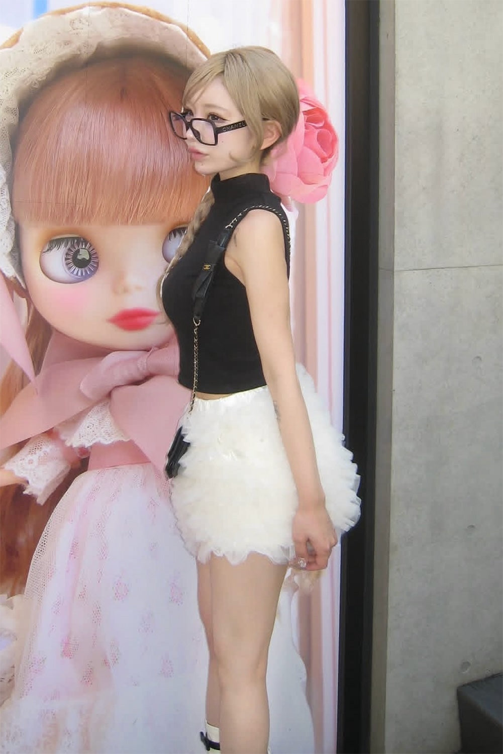 Ballerina couture mini skirt