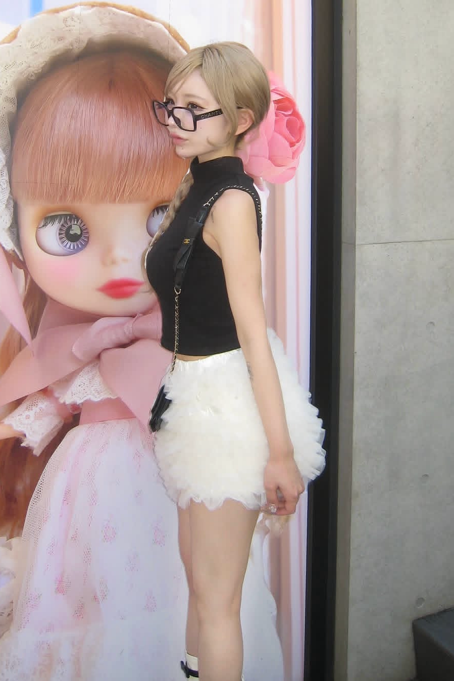 Ballerina couture mini skirt
