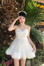 Ballerina couture mini dress