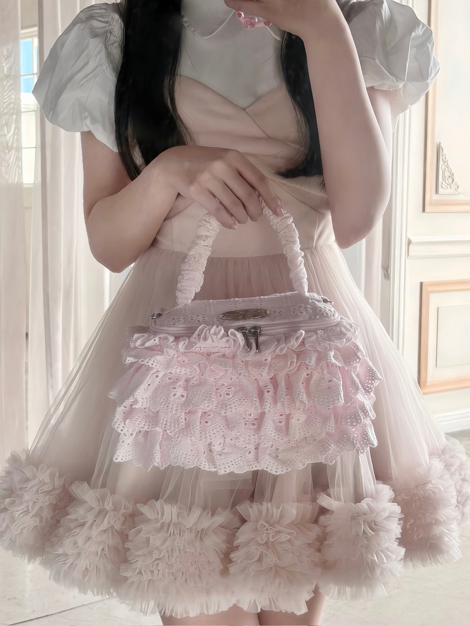 Ballerina couture mini dress