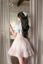 Ballerina couture mini dress