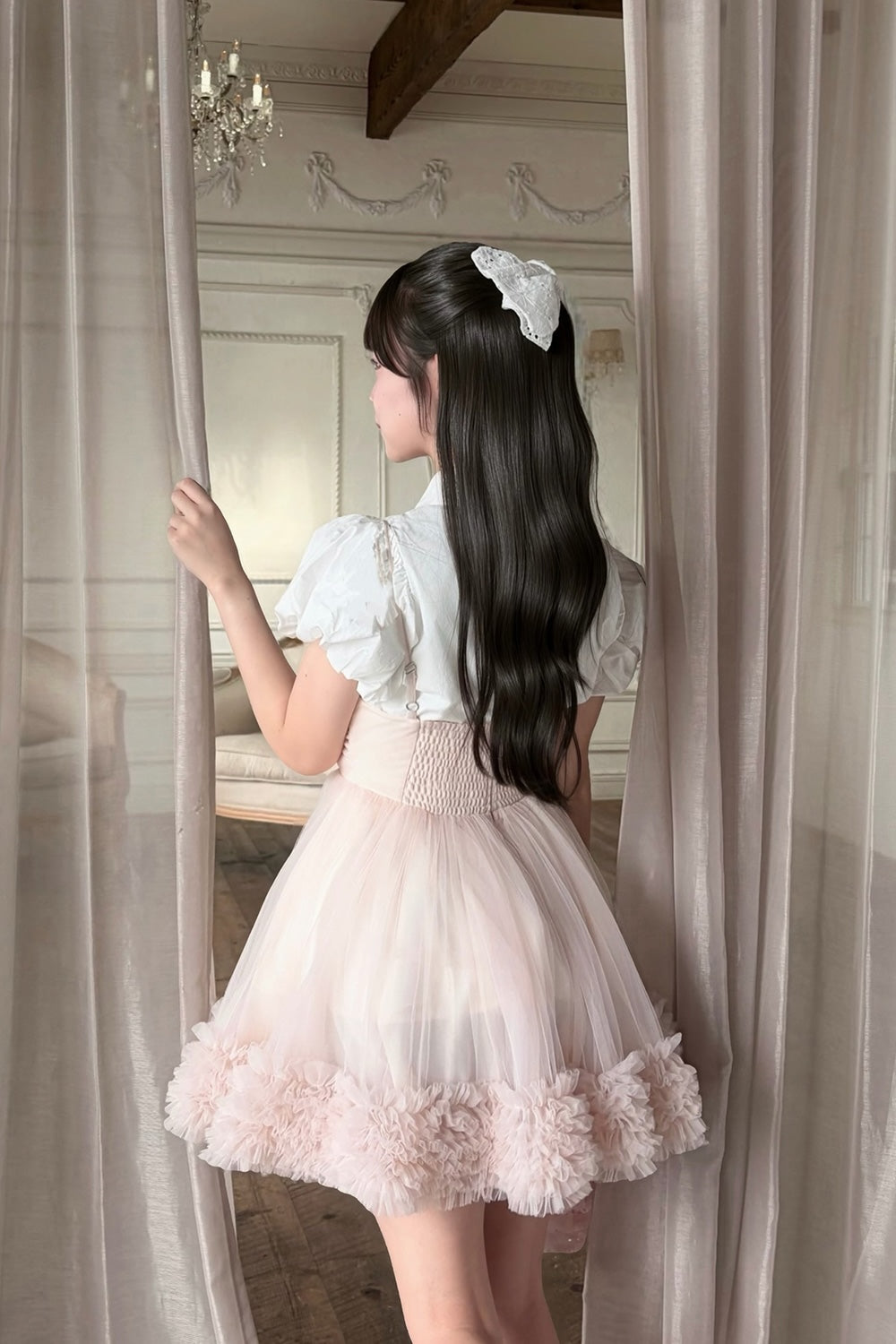 Ballerina couture mini dress