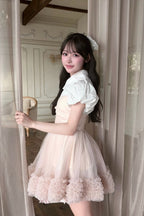 Ballerina couture mini dress