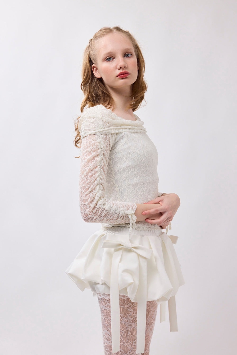 ribbon balloon mini skirt