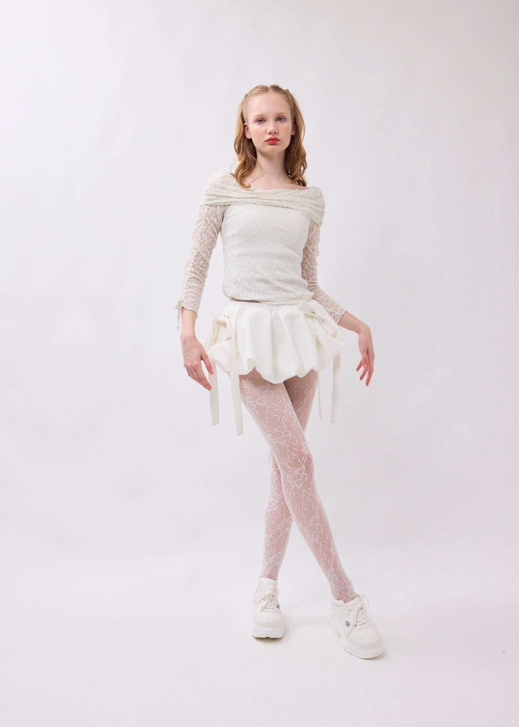 ribbon ballon mini skirt
