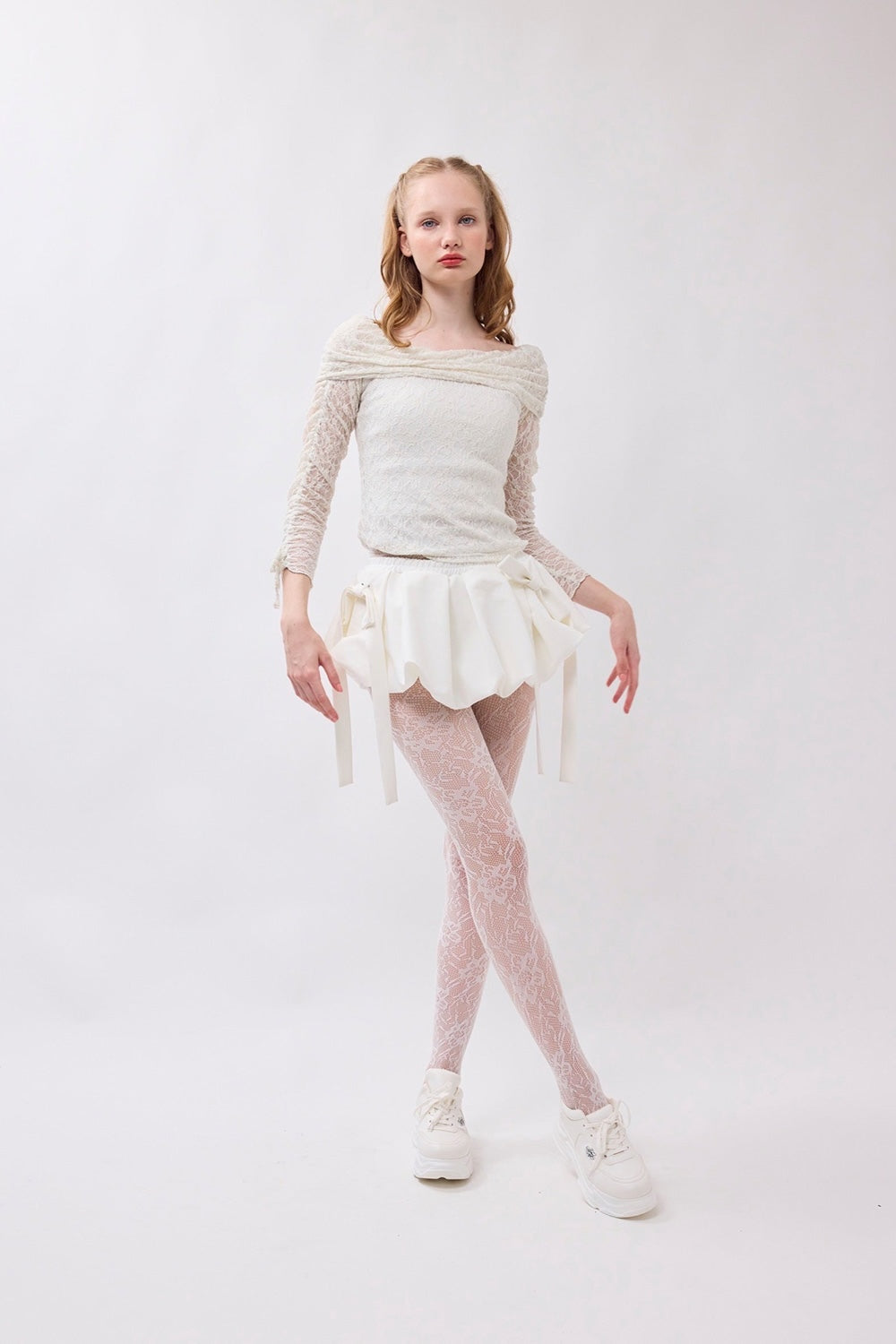ribbon balloon mini skirt
