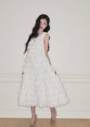 【5月中旬〜下旬】angel wing long dress(white)
