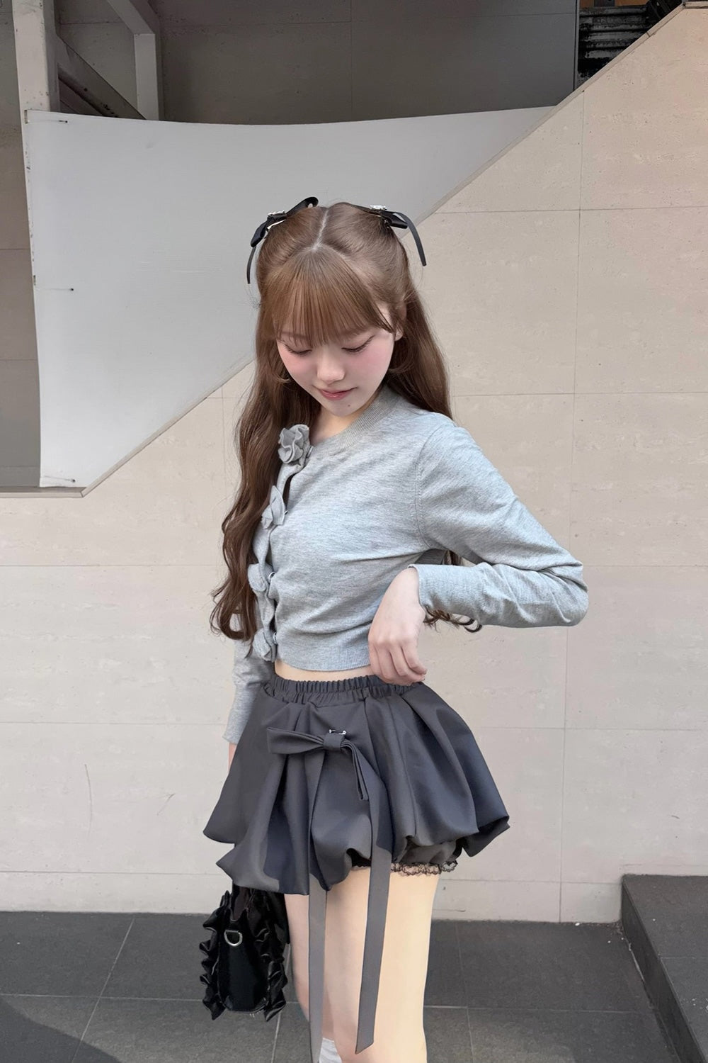 ribbon balloon mini skirt