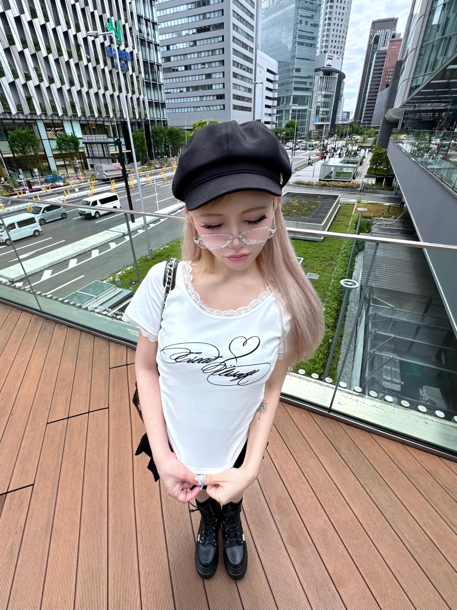 カ*能様 Treat Ürself tattoo logo T-shirts Treat Ürself tattoo logo T-shirts