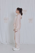 airy lace hoodie