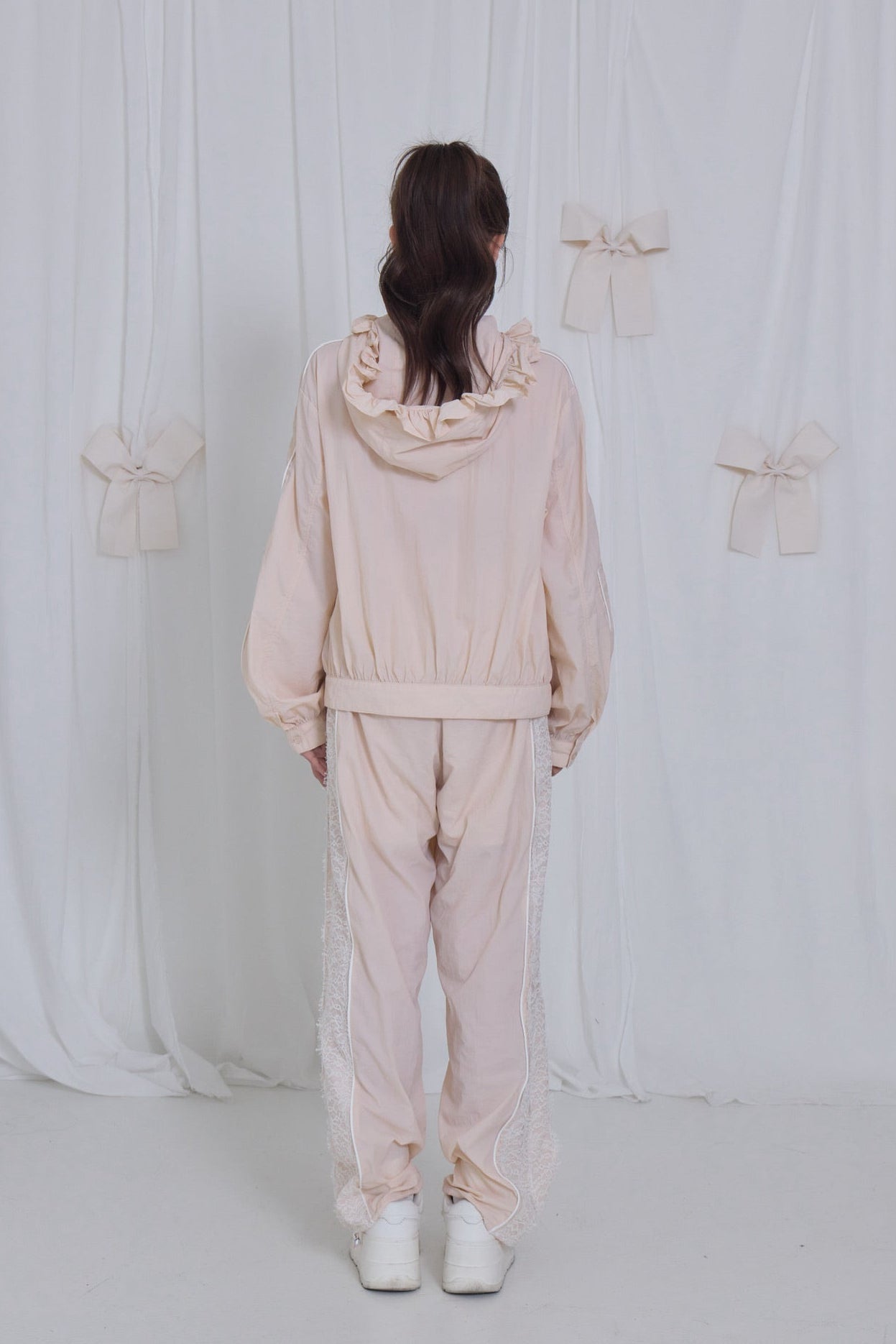 airy lace pants