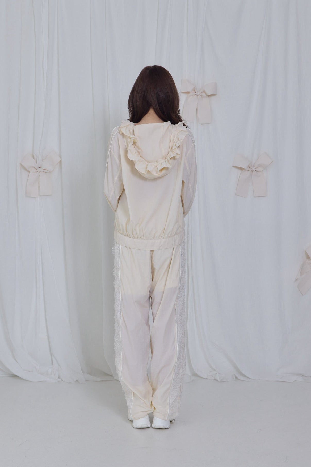 airy lace pants