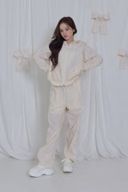 airy lace pants